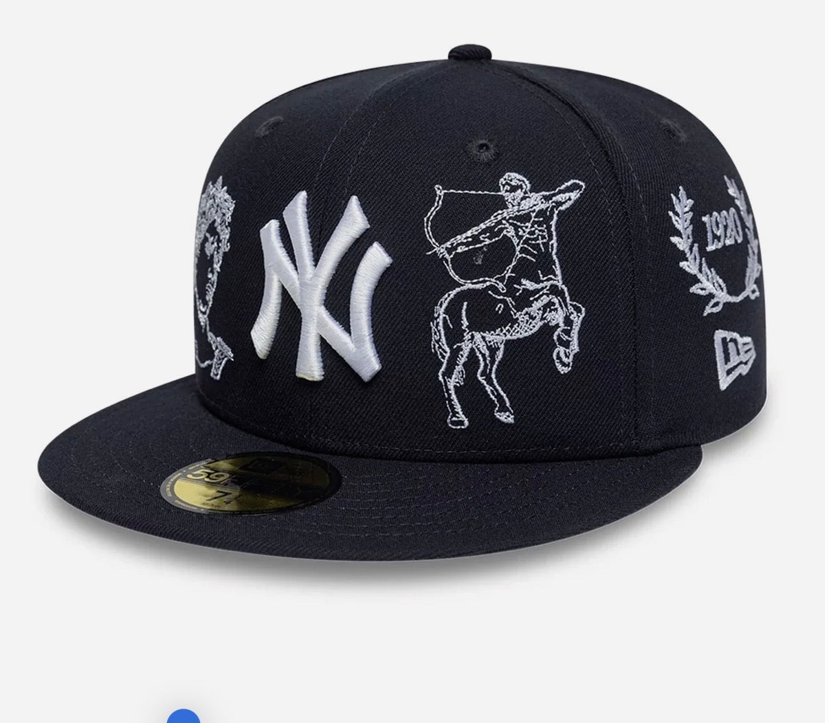 New York Yankees MLB Mythical Navy 59FIFTY Fitted Cap
